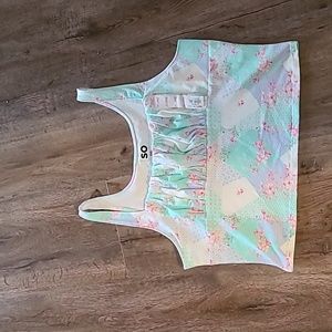 SO BRAND WOMEN'S JUNIOR PLUS SIZE SUMMER CROP TANK TOP SIZE XXL